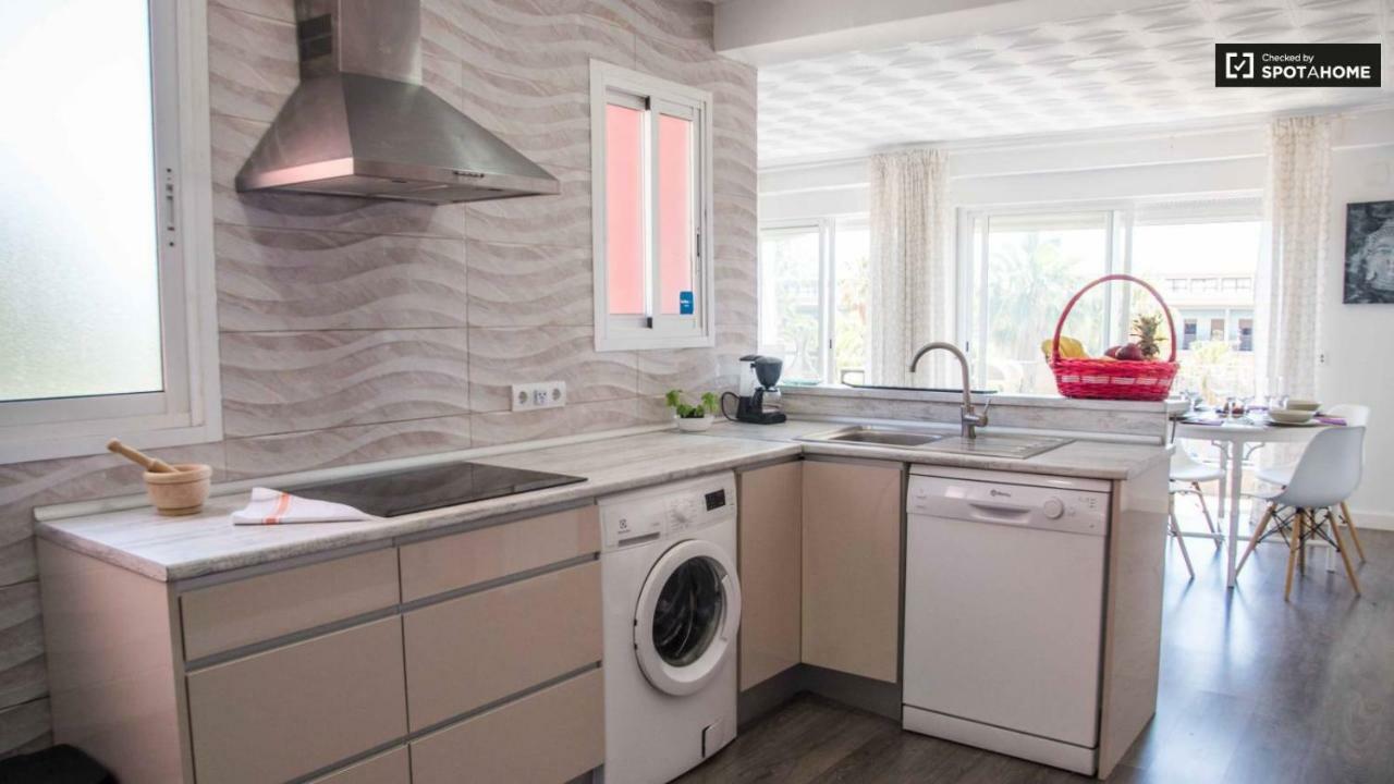 Apartmentsuitespain Atic Panoramic Beach Valencia Kültér fotó