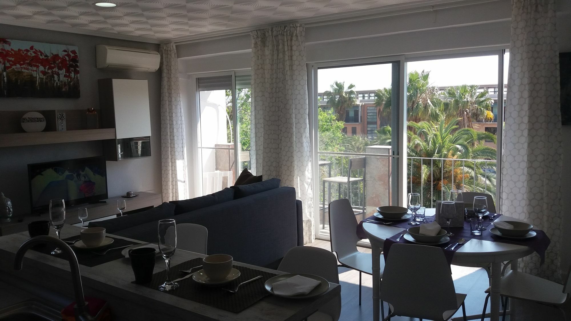 Apartmentsuitespain Atic Panoramic Beach Valencia Kültér fotó
